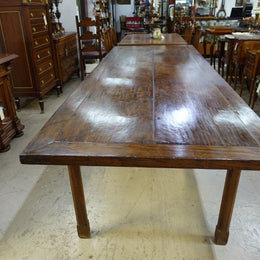 Large Elm Farmhouse Table