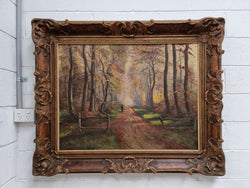 Beautifully Framed French Impressionist Oil on Canvas | Antique & Vintage | Moonee Ponds Antiques | Australia Wide Delivery