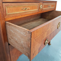 French 19th Century Louis XVI Style Transitional Commode Signed Longrez | Antique & Vintage | Moonee Ponds Antiques | Australia Wide Delivery