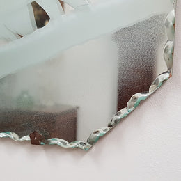 Art Deco Etched Mirror