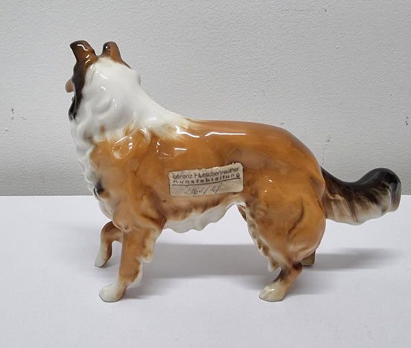 Rare Hutschenreuther Collie dog figurine. It is in good original condition and has been sourced locally. Please view photos as they help form part of the description.