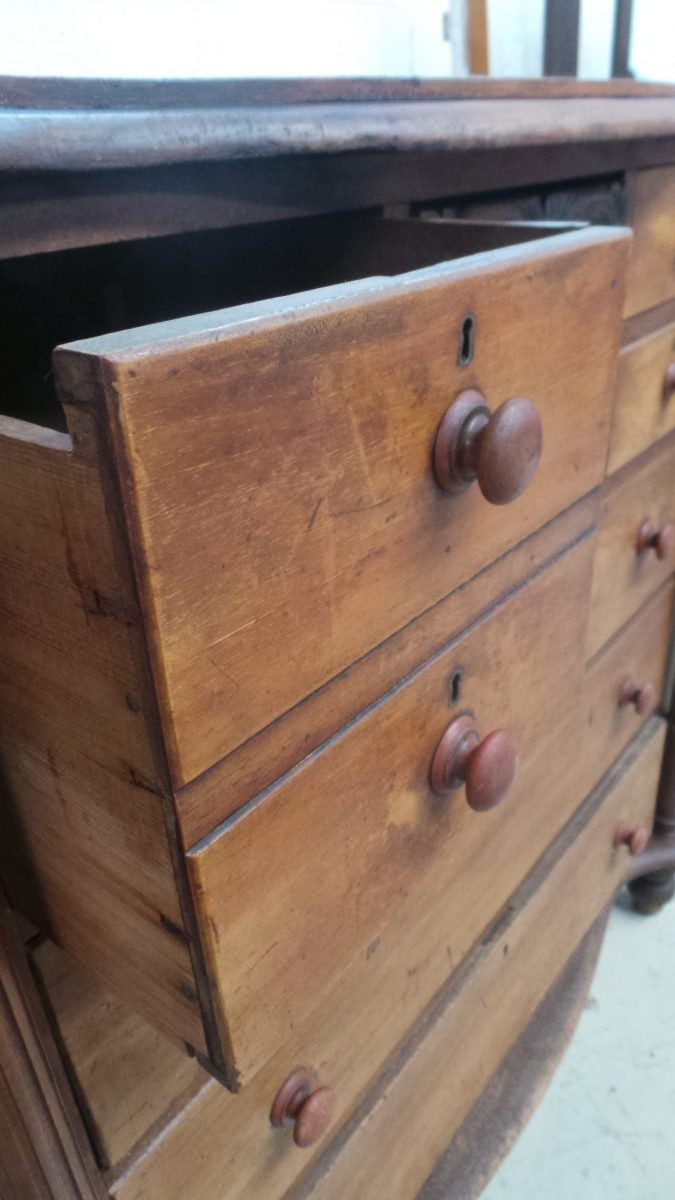 Original Australian Cedar Chest of Drawers.