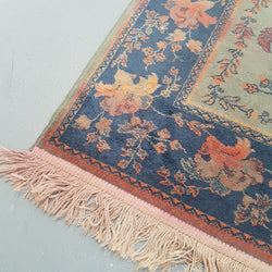 Lovely Small Silk Rug | Antique & Vintage | Moonee Ponds Antiques | Australia Wide Delivery
