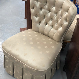 Lovely Upholstered Boudoir Chair