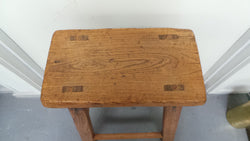 An Early 19th Century Small Elm Stool | Antique & Vintage | Moonee Ponds Antiques | Australia Wide Delivery