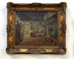 Beautiful Antique Framed French Oil On Canvas | Antique & Vintage | Moonee Ponds Antiques | Australia Wide Delivery