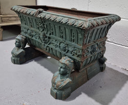 French 19th Century Cast Iron Planter on Stand | Antique & Vintage | Moonee Ponds Antiques | Australia Wide Delivery