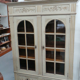 French Painted Bookcase