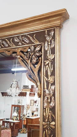 French Art Nouveau Mirror | Antique & Vintage | Moonee Ponds Antiques | Australia Wide Delivery