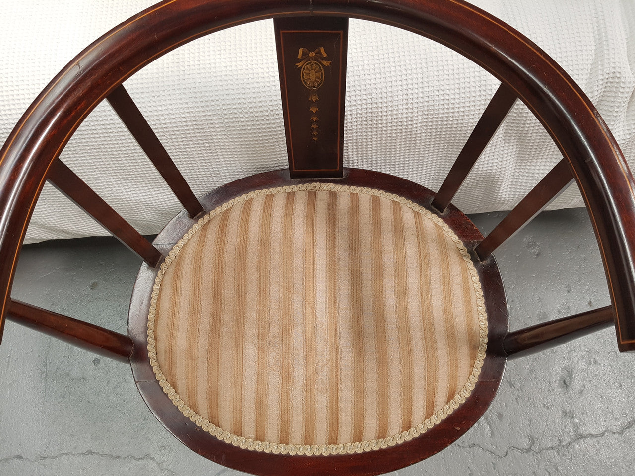 French Louis XVI Style Bedroom Chair