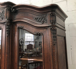 French 19th Century Louis XV Style Three Door Bookcase | Antique & Vintage | Moonee Ponds Antiques | Australia Wide Delivery