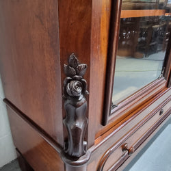 Sensational Antique Mahogany Louis XVth Style Bookcase | Antique & Vintage | Moonee Ponds Antiques | Australia Wide Delivery