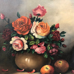 Stunning Floral oil on canvas