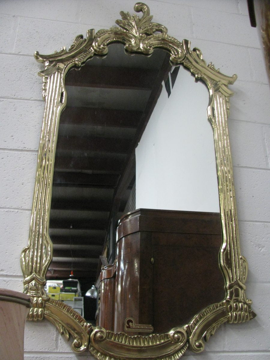 Japanese Brass Mirror