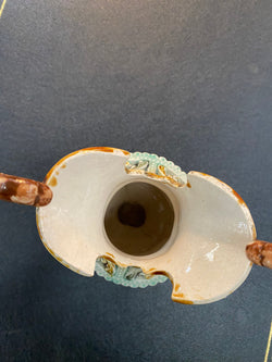 Victorian Majolica Glazed Double Handled Dragons Vase | Antique & Vintage | Moonee Ponds Antiques | Australia Wide Delivery