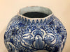 Large Early 18th Century Dutch Delft Hand Painted Lidded Vase | Antique & Vintage | Moonee Ponds Antiques | Australia Wide Delivery