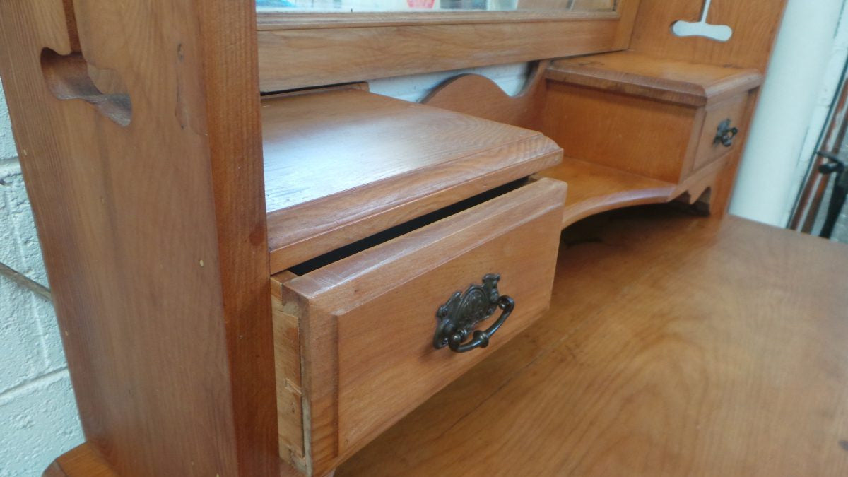 Edwardian Pine Dressing Table