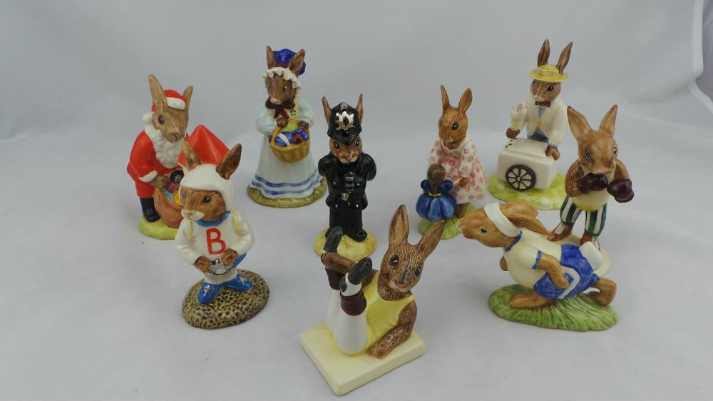 Collection Of Royal Doulton Bunnykins Figurines In Mint Condition | Antique & Vintage | Moonee Ponds Antiques | Australia Wide