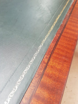 French Mahogany Partners Desk | Antique & Vintage | Moonee Ponds Antiques | Australia Wide Delivery
