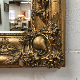 A Rare Early 19th Century French Easy To Place Mirror