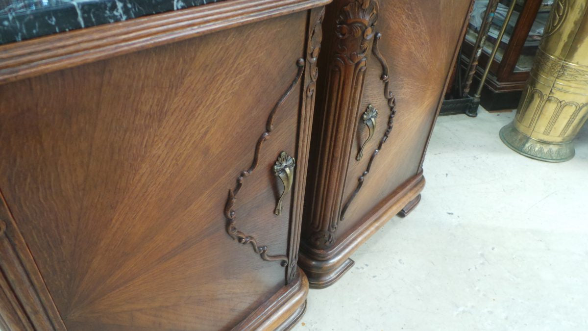 Pair of Art Deco Bedside Cabinets-3 | Antique & Vintage | Moonee Ponds Antiques | Australia Wide Delivery