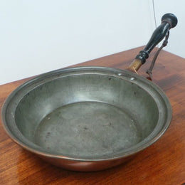 Antique Copper Frying Pan