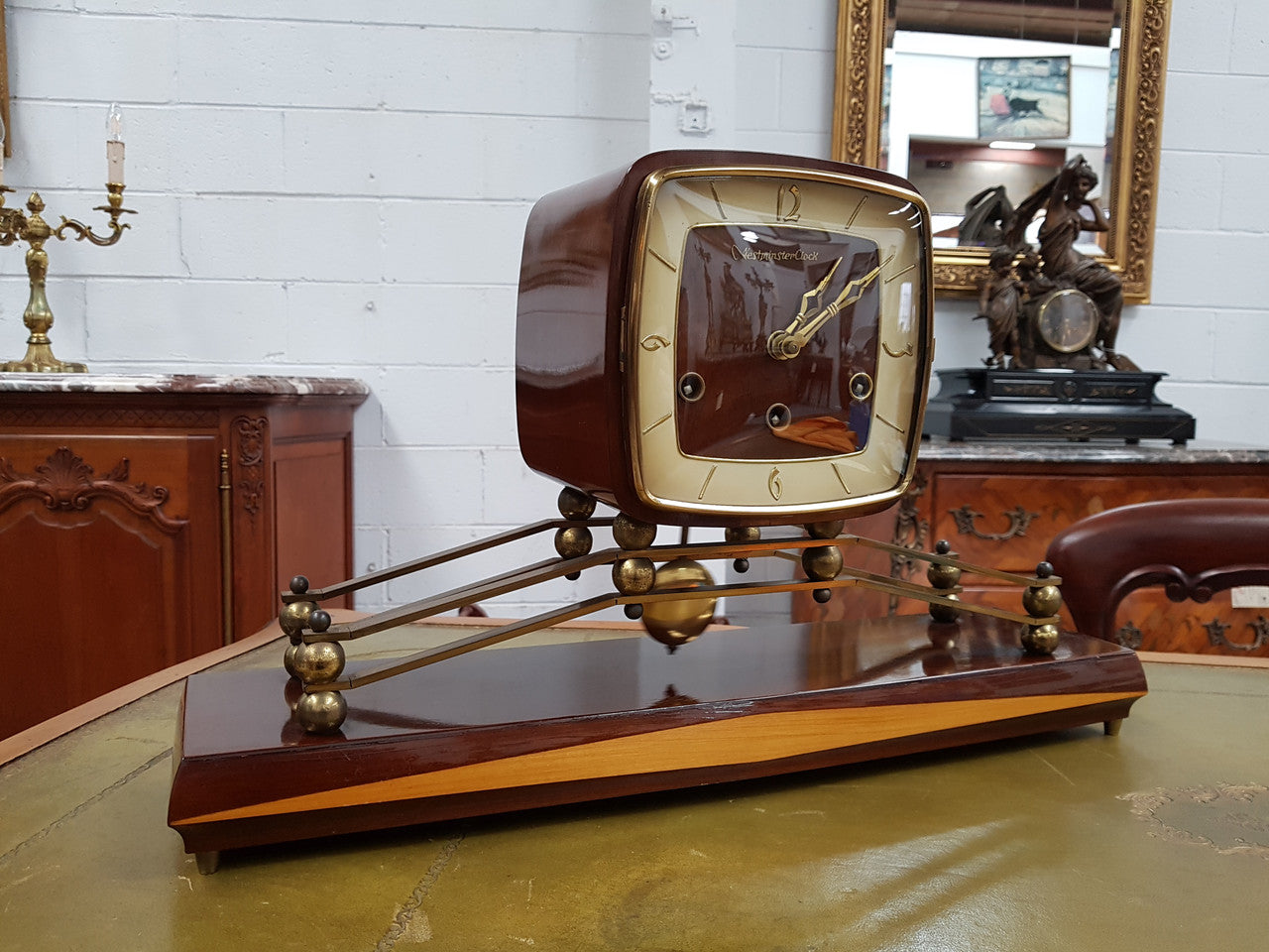 Art Deco Westminster Chime Clock | Antique & Vintage | Moonee Ponds Antiques | Australia Wide Delivery