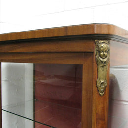 French Walnut Vitrine-1