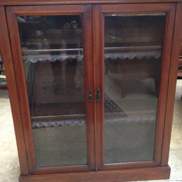 English Walnut Bookcase