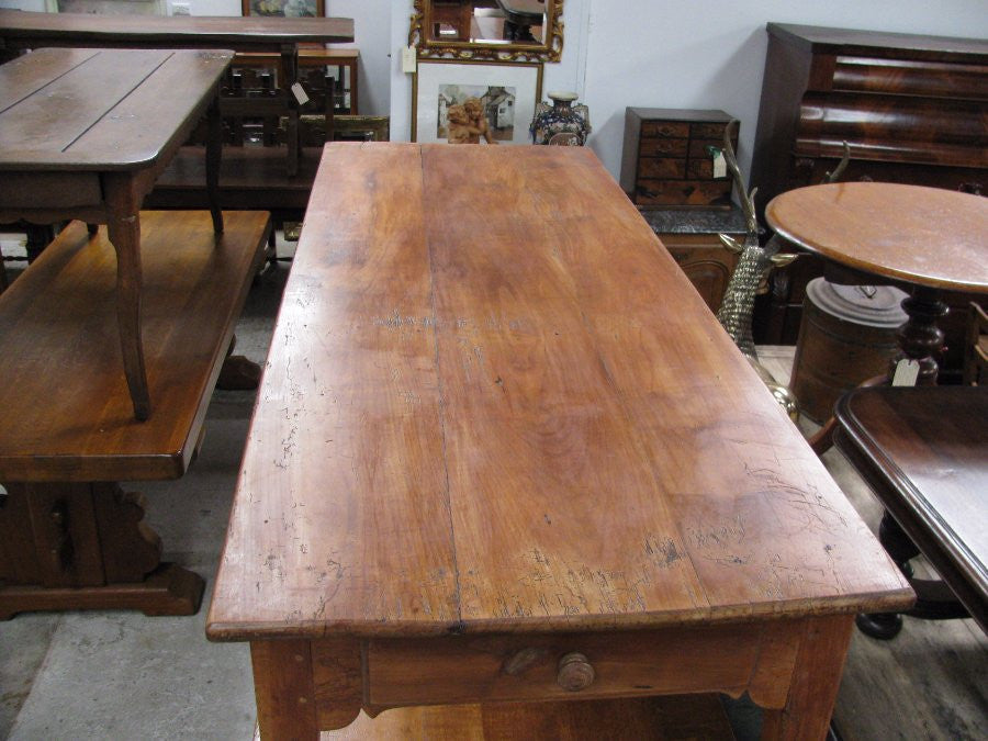 Antique Provincial Cherrywood Table | Antique & Vintage | Moonee Ponds Antiques | Australia Wide Delivery