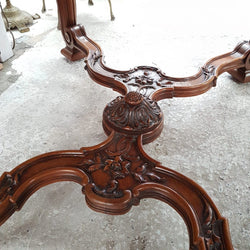 Converted French Walnut and Oak Coffee Table | Antique & Vintage | Moonee Ponds Antiques | Australia Wide Delivery
