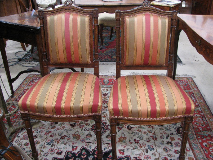 Beautifully Upholstered French Chaise | Antique & Vintage | Moonee Ponds Antiques | Australia Wide Delivery