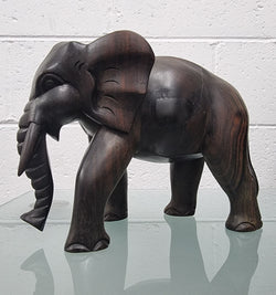Vintage Ebony Elephant | Antique & Vintage | Moonee Ponds Antiques | Australia Wide Delivery