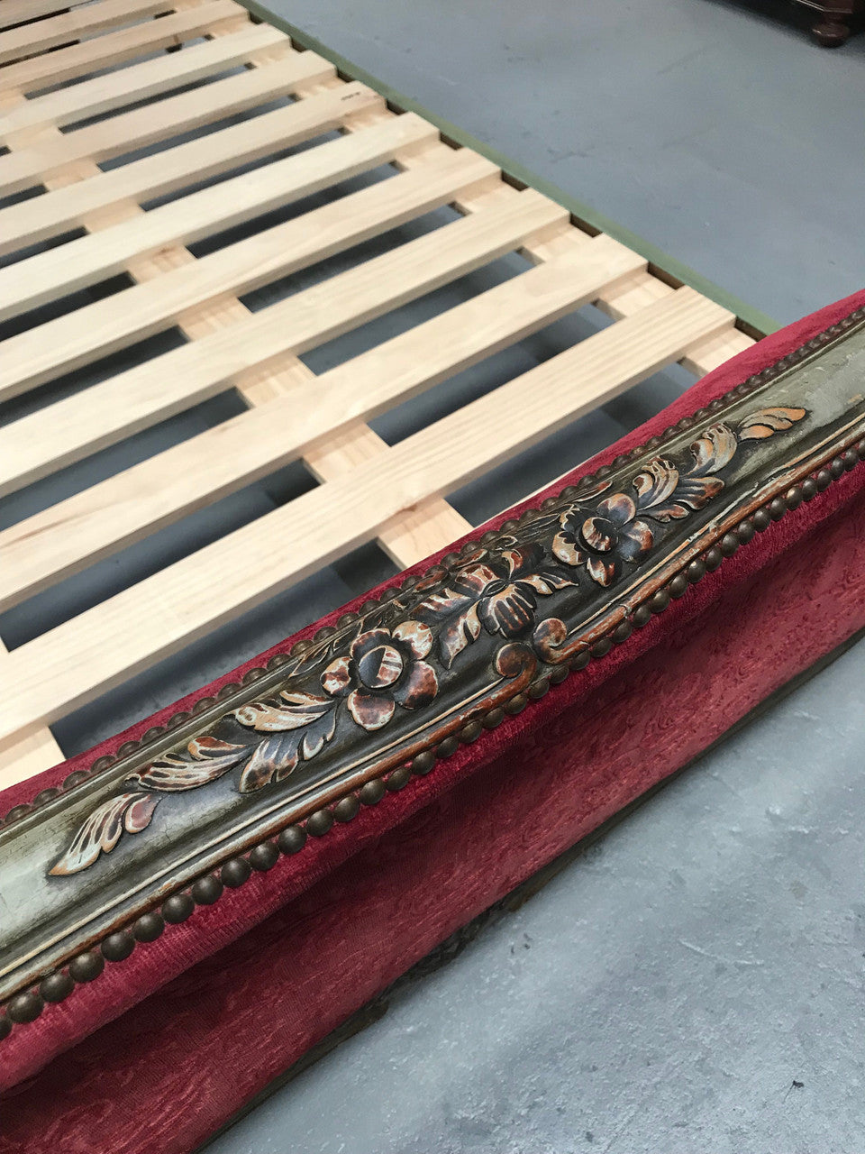 Antique Louis XV Style French Queen Size Bed | Antique & Vintage | Moonee Ponds Antiques | Australia Wide Delivery
