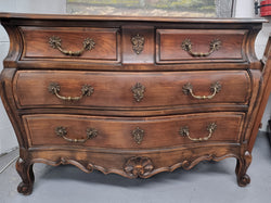 Impressive French Louis XV Style Cherrywood 4 Drawer Commode | Antique & Vintage | Moonee Ponds Antiques | Australia Wide Delivery