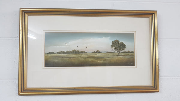 Pair of Framed Paintings by Peter Hicks