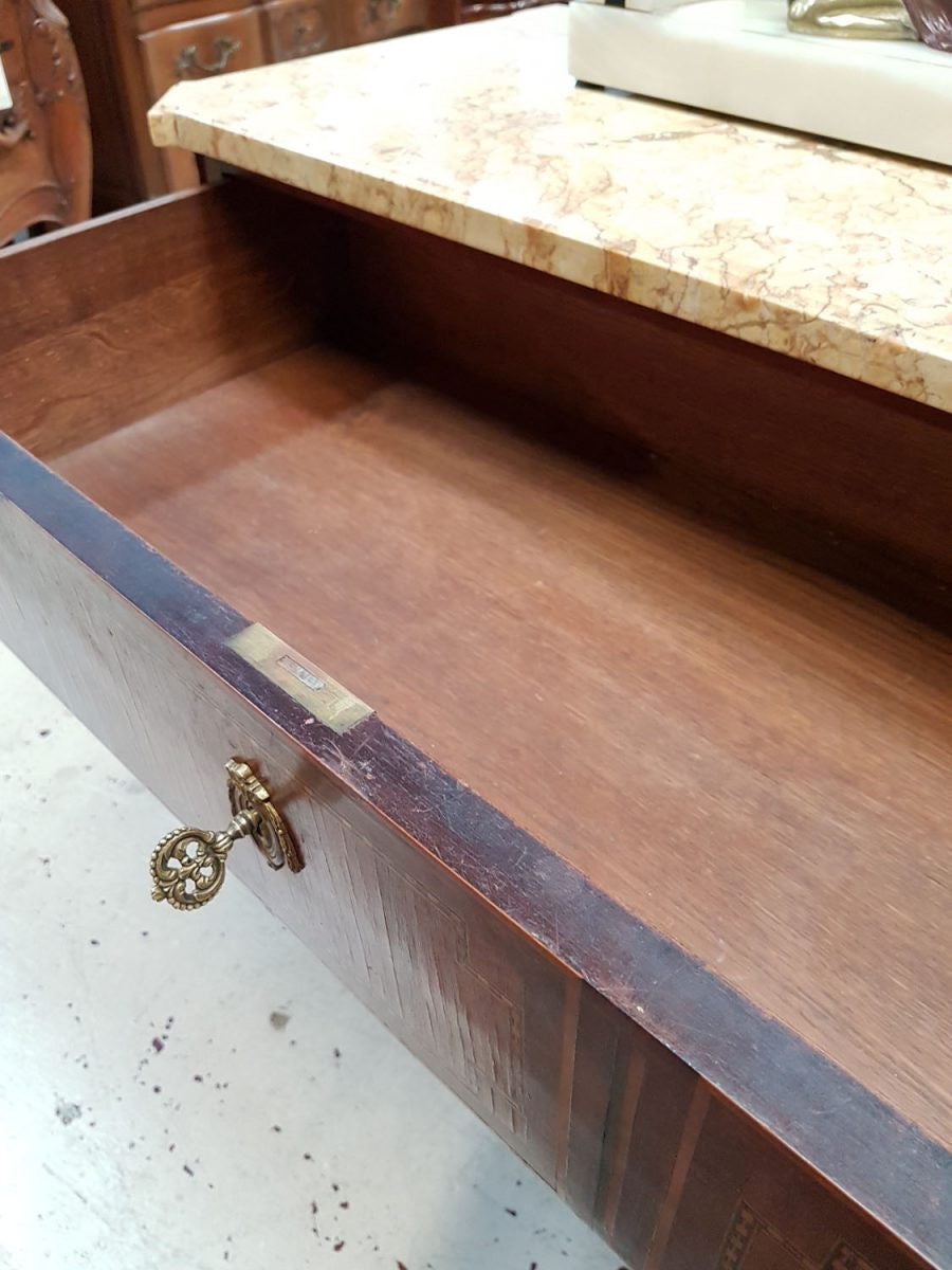 19th Century French Marquetry Inlaid Commode | Antique & Vintage | Moonee Ponds Antiques | Australia Wide Delivery