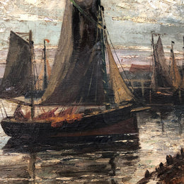 Beautiful French Impressionist Oil Painting