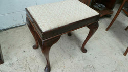 Antique Queen Anne English Footstool | Antique & Vintage | Moonee Ponds Antiques | Australia Wide Delivery