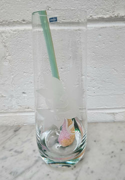 Beautiful Etched Caithness Decorative Vase | Antique & Vintage | Moonee Ponds Antiques | Australia Wide Delivery