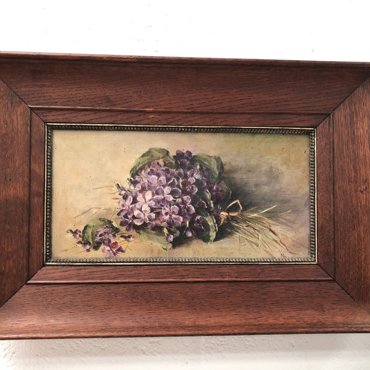 Beautiful Edwardian oil painting