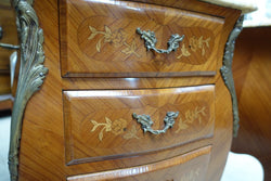 Pair Of French Inlaid Bedside Cabinets-1 | Antique & Vintage | Moonee Ponds Antiques | Australia Wide Delivery