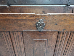 Rustic Early 19th Century French Oak Trunk | Antique & Vintage | Moonee Ponds Antiques | Australia Wide Delivery