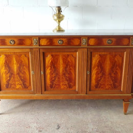 French Flame Mahogany sideboard