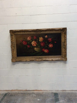 Large European Oil Painting | Antique & Vintage | Moonee Ponds Antiques | Australia Wide Delivery