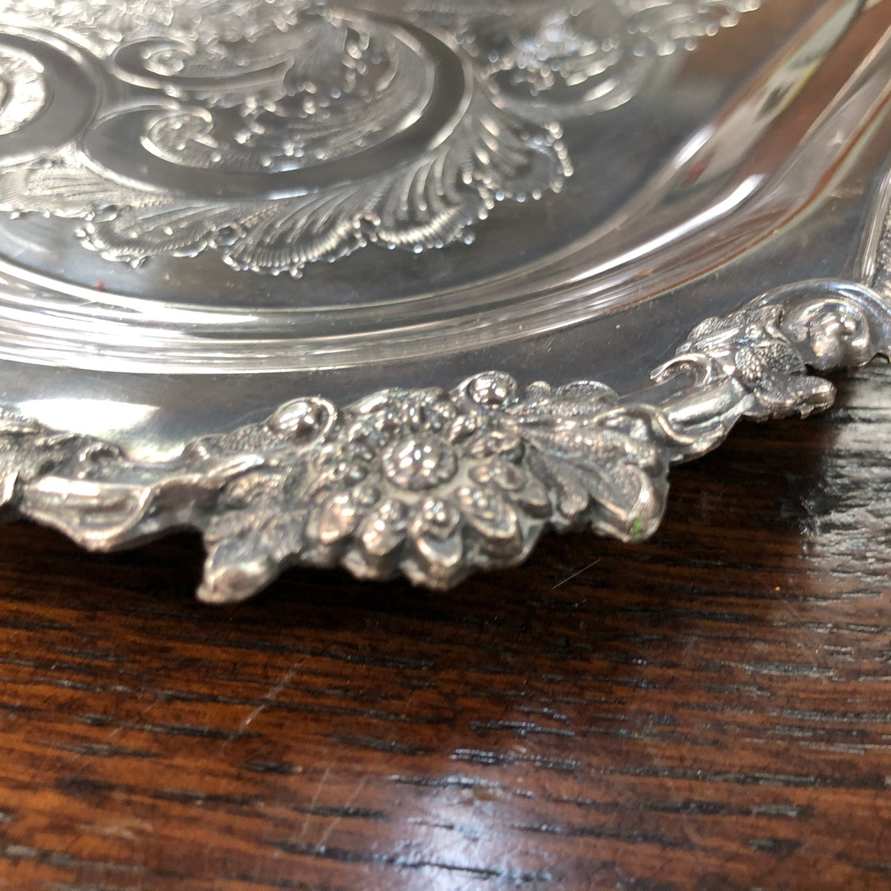 A Heavy Quality Sheffield Plate Tray | Antique & Vintage | Moonee Ponds Antiques | Australia Wide Delivery