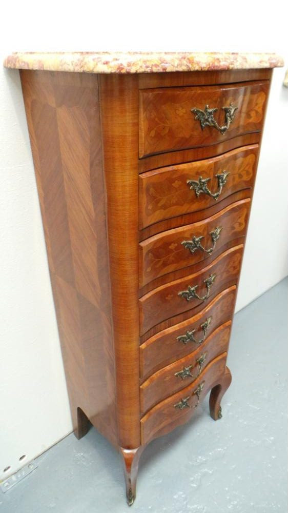 French Inlaid Semainier | Antique & Vintage | Moonee Ponds Antiques | Australia Wide Delivery