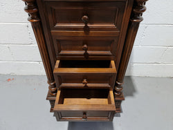 French Walnut Henry 2nd Style Single Side Cabinet | Antique & Vintage | Moonee Ponds Antiques | Australia Wide Delivery