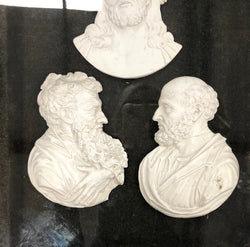 Very Interesting Framed Plaster Cameos | Antique & Vintage | Moonee Ponds Antiques | Australia Wide Delivery