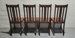 Fabulous Small Oak Extension Table & Four Dinning Chairs | Antique & Vintage | Moonee Ponds Antiques | Australia Wide Delivery